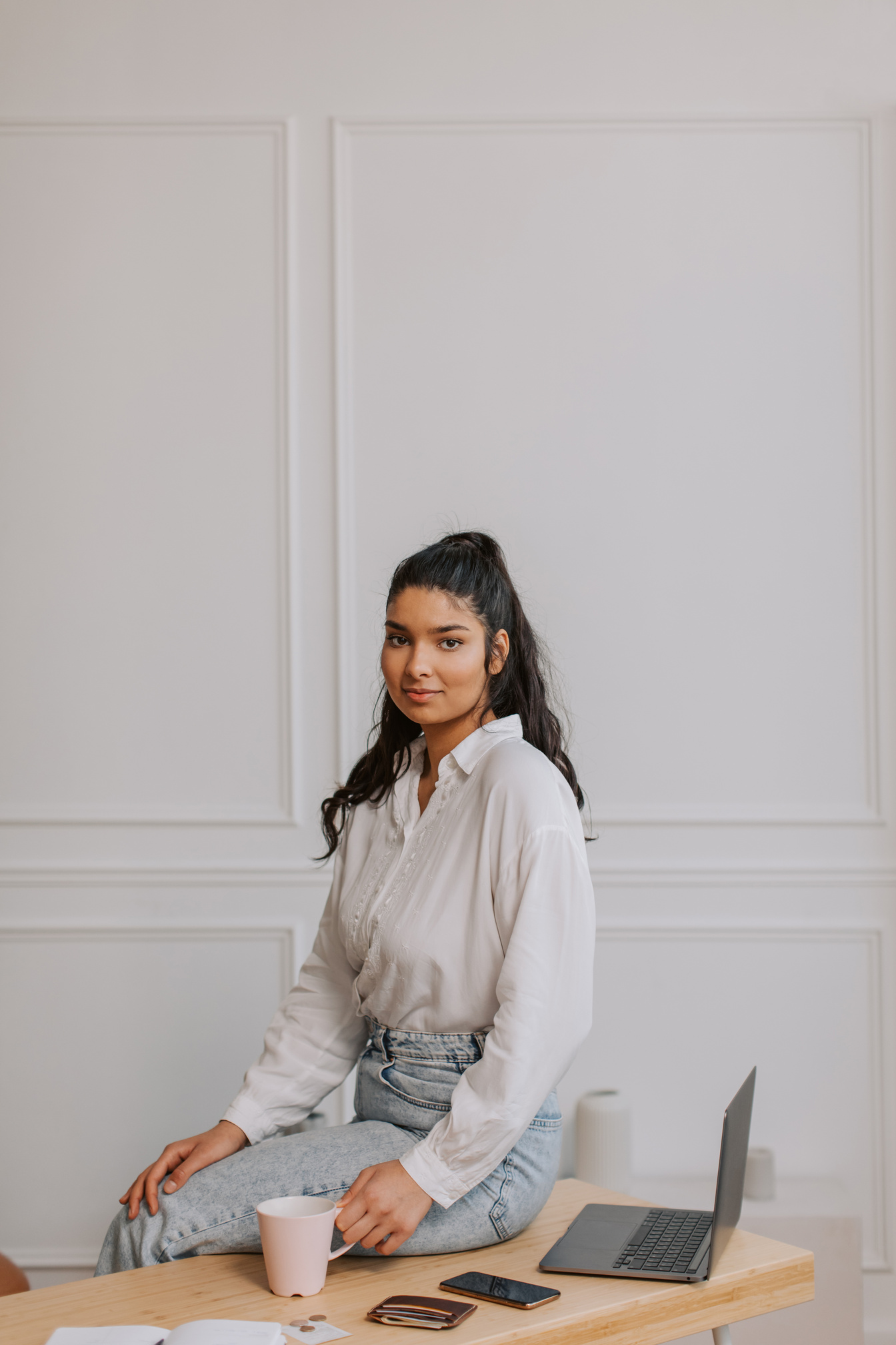 Woman in Home Office